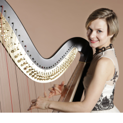 Professional Female Harpist 