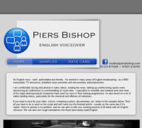 Piers Bishop English Voiceover